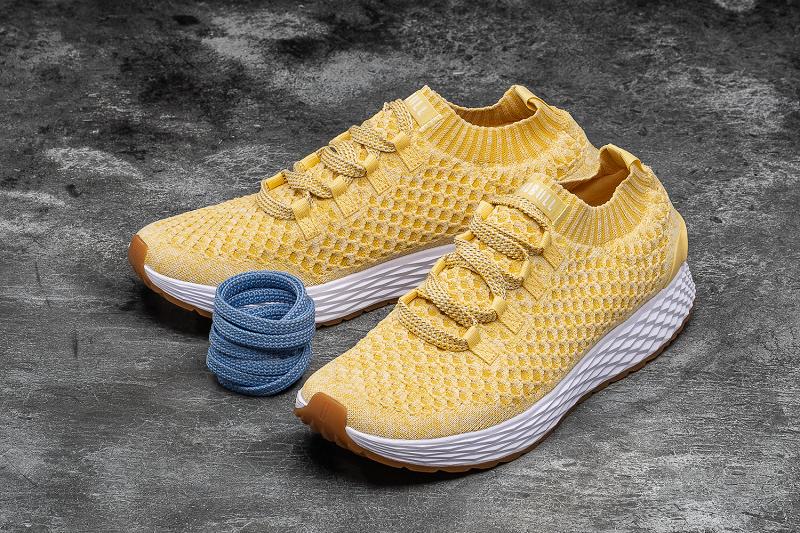 Orange Nobull Honey Knit Runner Women's Running Shoes | CA V1691R